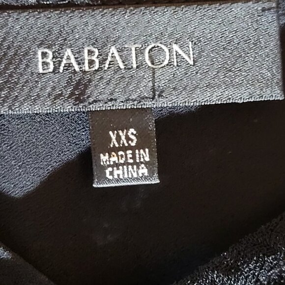 ❤️ 3 for $35 Aritzia babaton sheer  oversized maxi dress black xxs - Picture 10 of 10